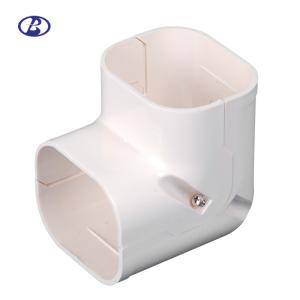 Wholesale PVC Aircon Pipe Cover , Air Conditioning Duct Pipe Cover Elbow Corner from china suppliers