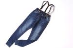 Stockpapa Men's Denim Joggers Pants With Detachable Braces