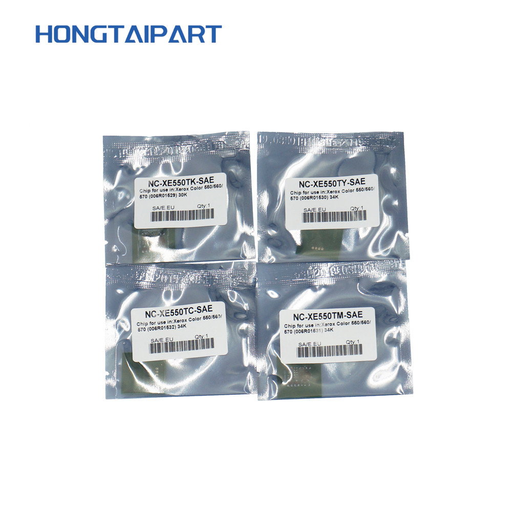 Toner Reset Chip for Xerox Color 550 560 570 C60 C70 WC7965 WC7975 7965 7975 Cartridge Chip 006R01525 006R01528 006R0152