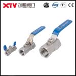 Stainless Steel Female Threaded 1PC/2PC/3PC 1000wog Full Bore Ball Valves for