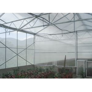 Wholesale Single Span Polycarbonate PC Sheet Greenhouse With Shading System from china suppliers