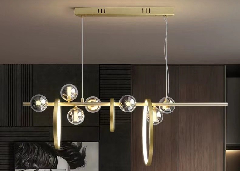Bubble Glass Ball Home Bedroom Led Pendant Ceiling Lights Suspended Pendant Lamp