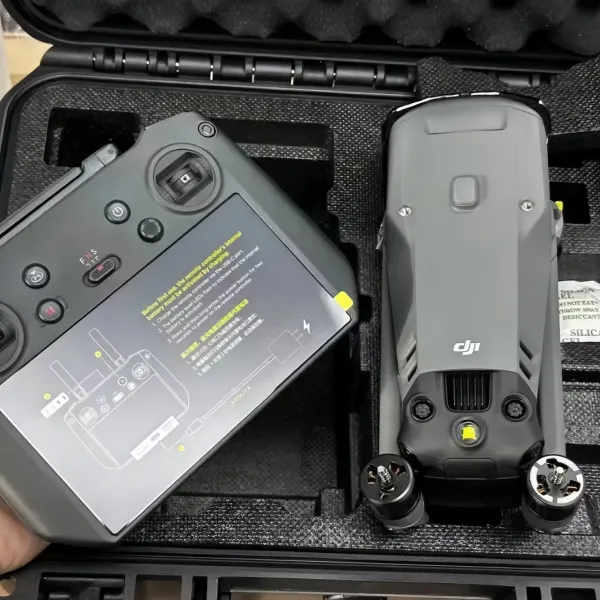 Dji Matrice 30t Agriculture Drone Equipped with a Laser Rangefinder and an Infrared Thermal Imaging Camera