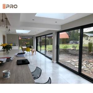 Wholesale Triple Telescopic System Aluminium Sliding Glass Doors For Balcony Modern Living from china suppliers