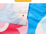 Plastic Waterproof Transparent Shower Curtain Bathroom Curtain Home Decoration