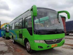 Wholesale Left Side Drive Green Second Hand Tourist Bus 35 Seat Diesel Euro IV 8045mm Length from china suppliers
