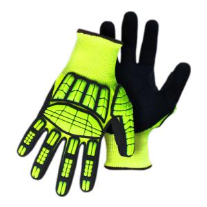Wholesale Sandy Nitrile Coating Cut Proof Work Gloves Mechanic Cut Resistant Safety Gloves from china suppliers