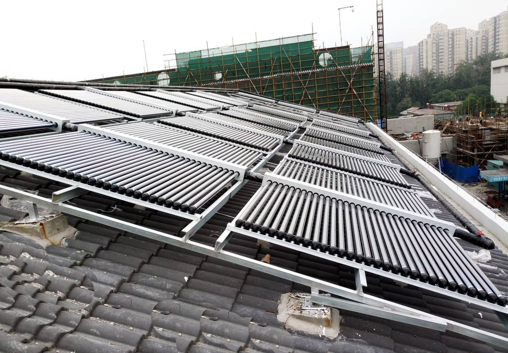 Black Solar Energy Collectors , High Efficient Heat Pipe Solar Collector
