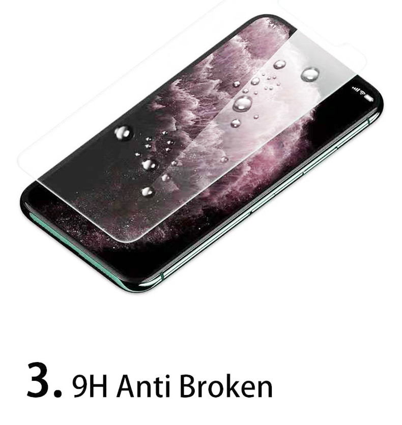 Tempered Glass Mobile Phone Screen Protector 2.5D High Clear Breaking Proof Transparent
