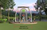 Glamping Waterproof PVC 2.7m Luxury Dome House Transparent Bubble Dome Tent for