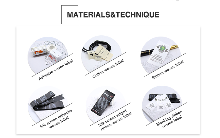 Professional Customized Main Woven Label Clothes Neck Tag