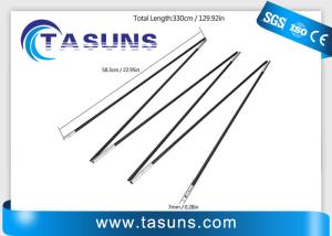 Wholesale 8.5mm 9.5mm Pultruded Fiberglass Tube FRP Tent Poles Replacement Kit from china suppliers