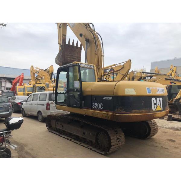 Caterpillar 320C 320CL Used Cat Crawler Excavator 20t 1M3 Bucket