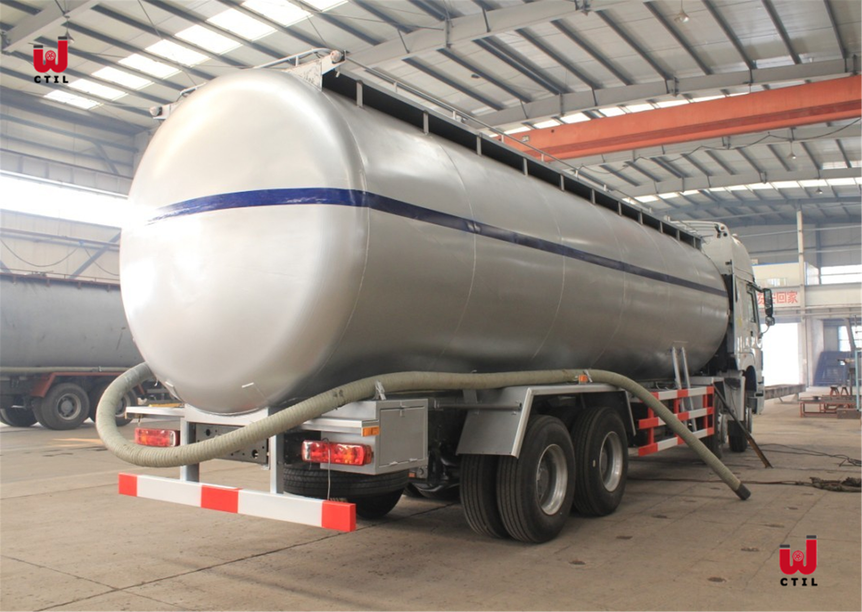 GSG HOWO 8X4 12 Wheelers Cement Tanker Trailer Euro II
