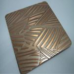 304 316 Embossed Metal Sheet Decorative Stainless Steel Sheet for Elevator