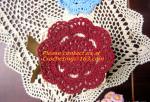Cotton Vintage Doily Patterns Colored Crochet Doilies Placemats for Wedding