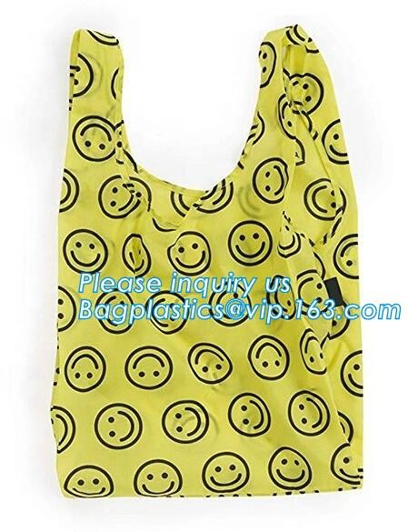 Wholesale Polyester Folding Foldable Grocery Bag, Custom Nylon Reusable Foldable Shopping Bag,nylon foldable grocery sho