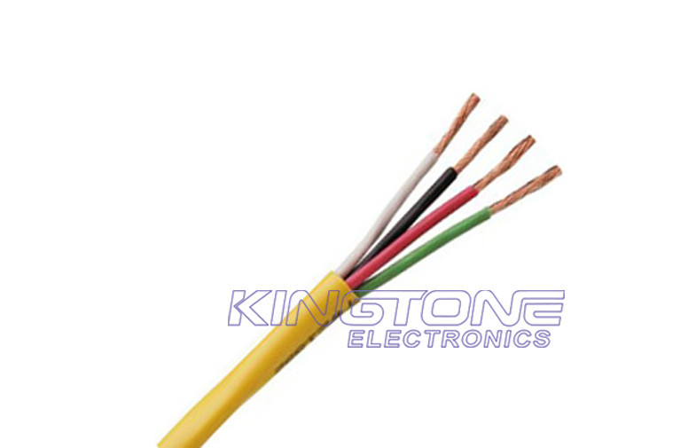 14 AWG 4 Cores CMR Rated PVC Audio Speaker Cable With Stranded OFC Conductor