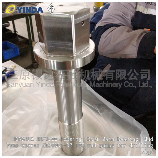 Housing Bolt Main Bearing Mud Pump Spares AH36001-02.16C HONGHUA HHF1600