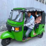 Bajaj Taxi Motor Tricycle 3-Wheel Gasoline Passenger Trike 150CC Motorcycle