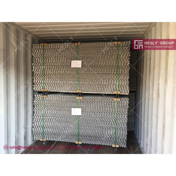 refractory hexagonal mesh