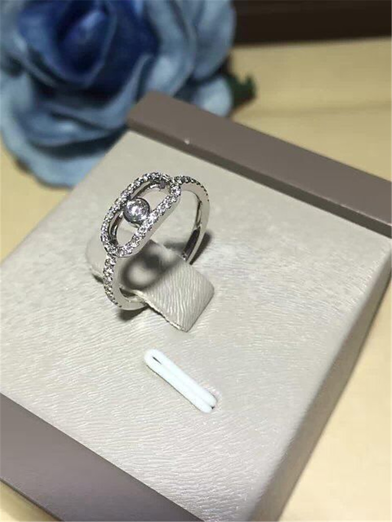 Jewelry factory in Shenzhen, China Mk ring 18k white gold yellow gold rose gold diamond ring