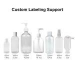 250ml Sanitizer Big Bottle Flip Cap For Disinfection Alcohol Hand Sanitizer Gel