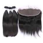 100% Peruvian Straight Hair Bundles Healthy Straight Virgin Hair For Women