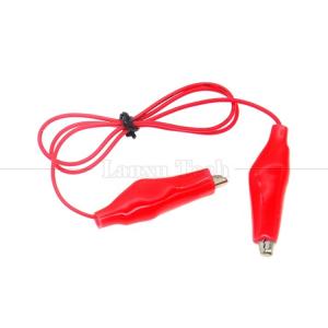 Wholesale Black Red Electrical Alligator Crocodile Clamps Clips Battery Power Test Cable from china suppliers