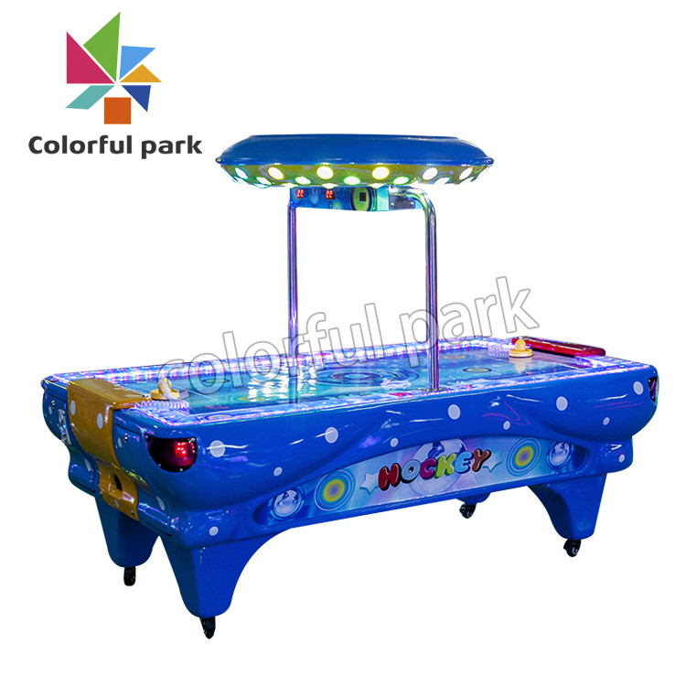 Hockey Stars Coin Op Air Hockey Table 110V Commercial Grade acrylic Material