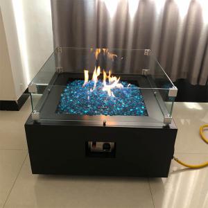 Wholesale Square 800mm Garden Gas Fire Pits 31.5 Inch Electric Fire Pit Garden from china suppliers