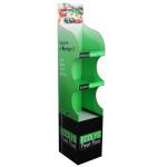 Corrugated Shop Display Stands , Commercial Retail Floor Display Stands