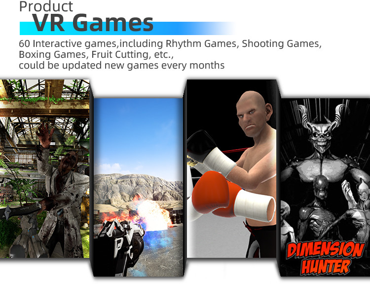 Sheet Metal VR Shooting Simulator Self Service 220V 9D VR Games For Kids