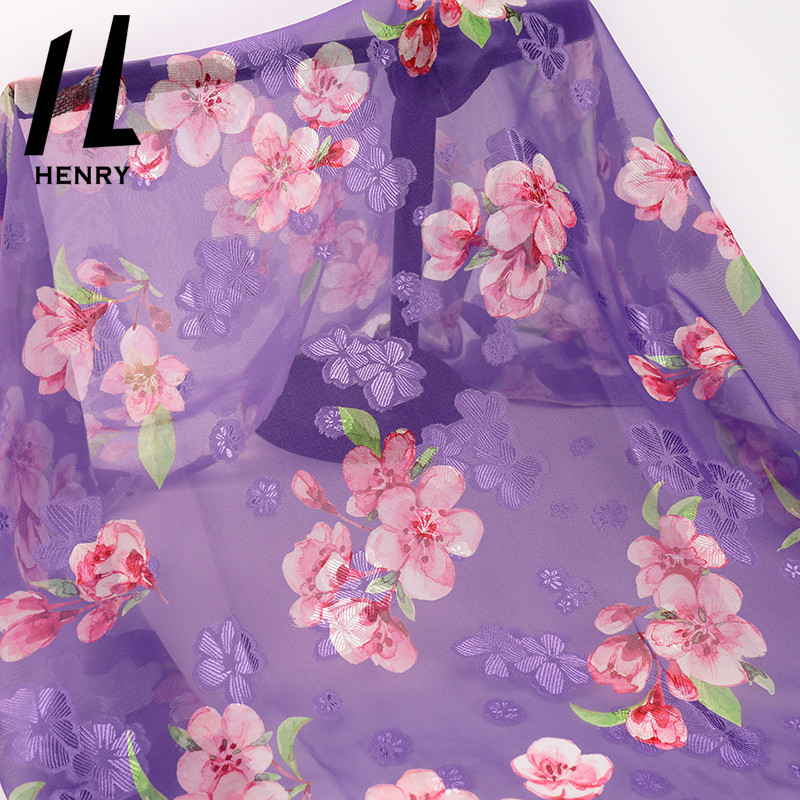 Custom Pattern Chiffon Fabric Print Mesh For Decoration Accessories