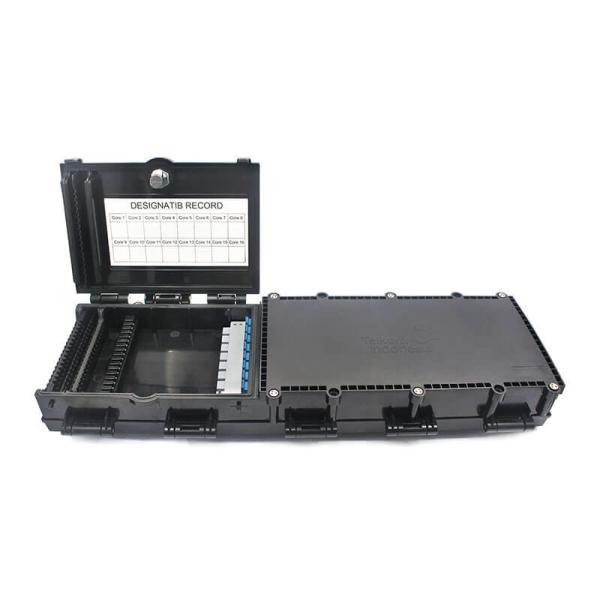 Non-flame retardant Fiber Optic Termination Box ABS 16 Cores Protection Level