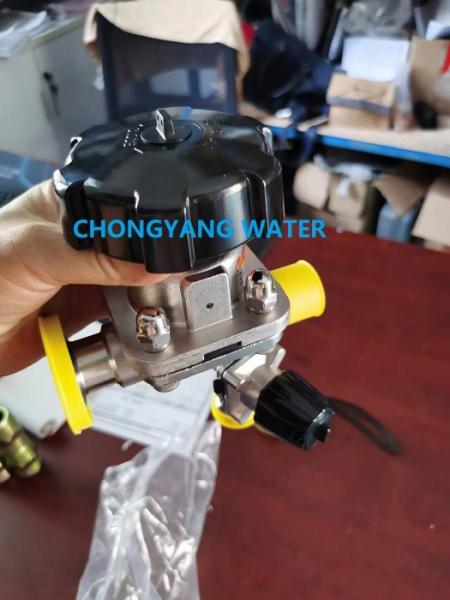 SS316L Diaphragm Valve Pneumatic Butterfly Vlave Water Treatment Distribution
