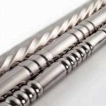 Bright Annealing Satin Seamless Stainless Steel Pipe 201 Grade For Decoration