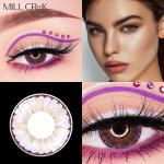 High Quality Purple Color Contact Lenses Big Eye Make Up OEM Order Online