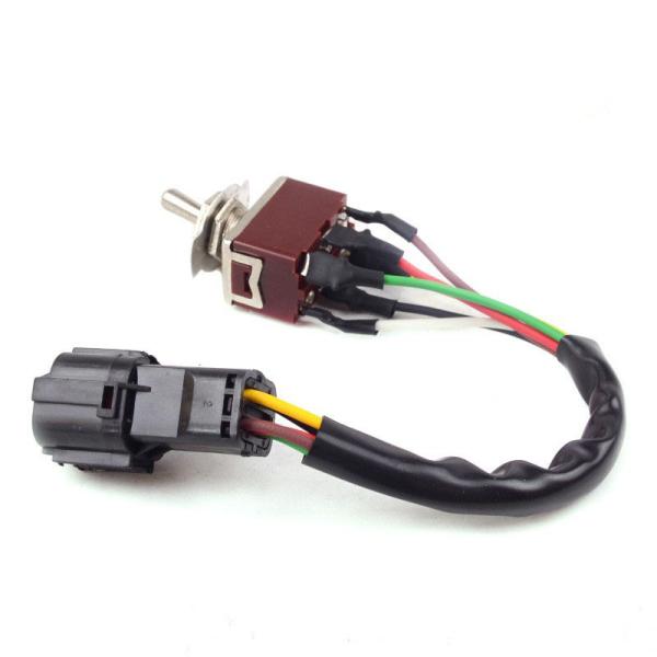 EURO Market XH2.54 Female Cable 40cm Waterproof Amp Throttle Cable Motorcycle