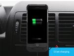 WIRELESS CAR CHARGER Magnetic QI car mount wireless charger for SAMSUNG iPhone
