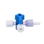 Surgical Plastic High Flow Three Way Stopcock Disposable Rotatable