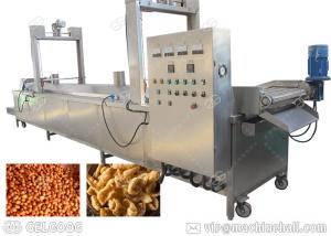 Wholesale Fried Peanut Pork Skin Automatic Fryer Machine , 0-300℃ Henan GELGOOG Machinery from china suppliers