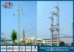 Wholesale 220KV Steel Tubular Electrical Power Pole and High Voltage Poles from china suppliers