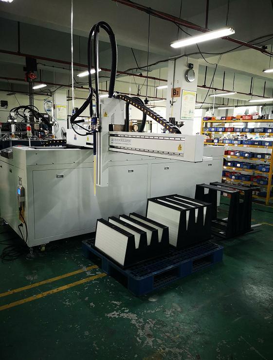 2 Part PU Resin Bonding and Sealing Gluing Filtration Machine Filter Frame Bonding Machine