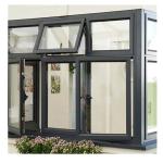 Third-Party Inspection Facade Decoration Solution Soundproof Top Hung Windows