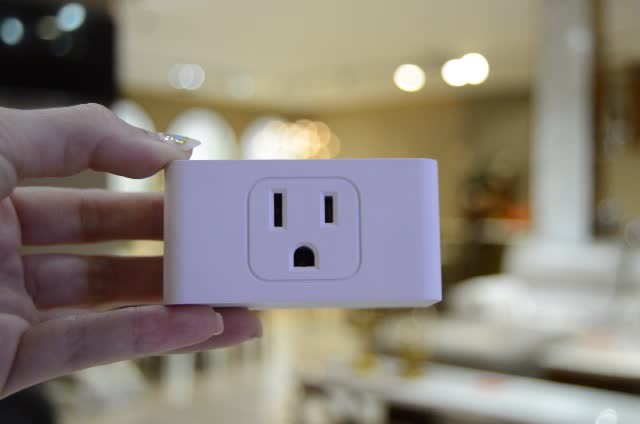 Voice Control Wifi Controlled Power Plug Support WIFI Confifuration