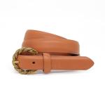 Snake Buckle Ladies Split Leather Belt For Pants Dresses Shorts