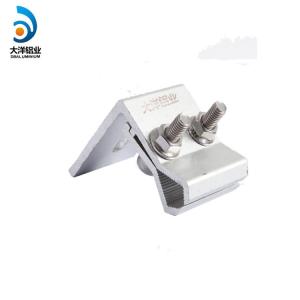 Wholesale Electrophoresis Aluminum Alloy Angle Clamp Mill Finish from china suppliers