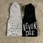500 gsm Heavyweight Cotton Double Hoods Printed Custom Hoodies Full Face Zip Up