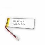 PL402780 UN38.3 CC CV 3.7V 1000mAh Li Polymer Battery